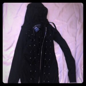 long jacket with design